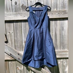 ALFRED SUNG Midnight Blue Dress Size 6